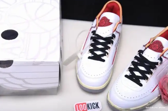 Cheap Red Low 2 Off-White Jordan SP Retro White DJ4375-106 0507